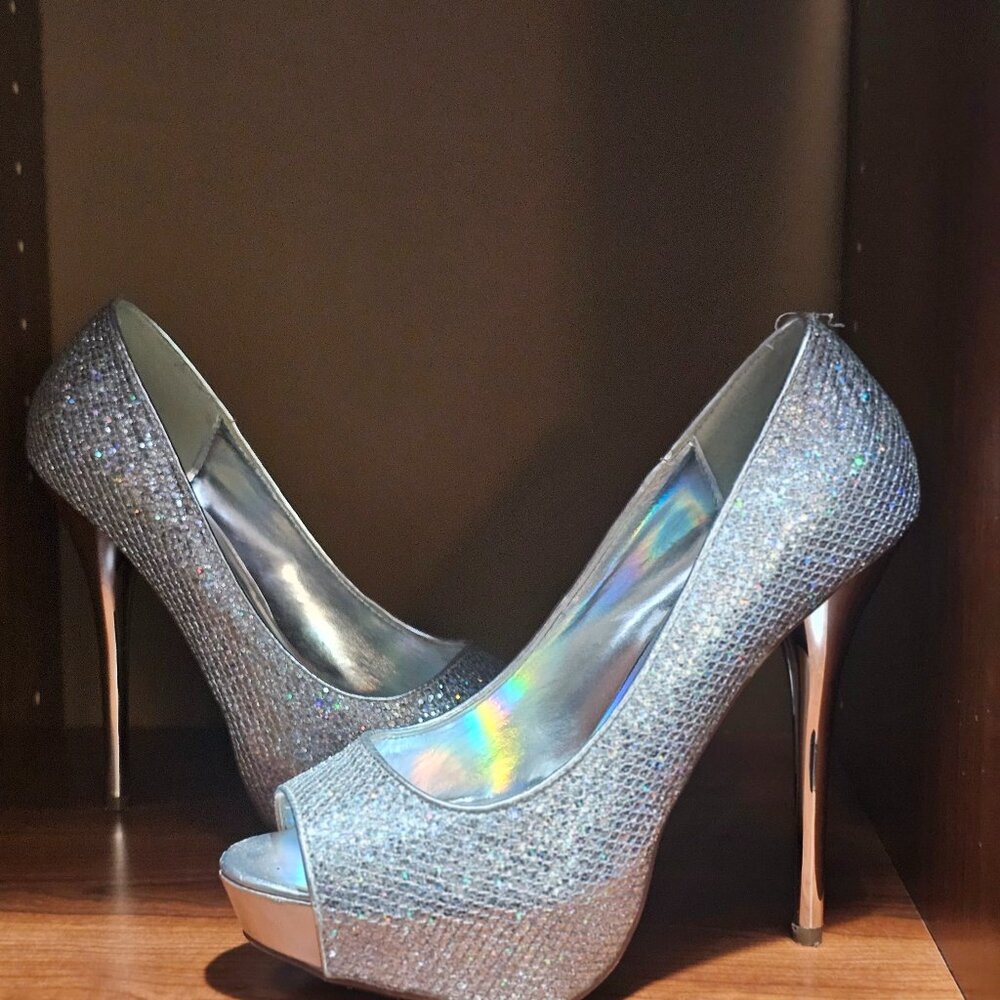 Beautiful dress stilettos